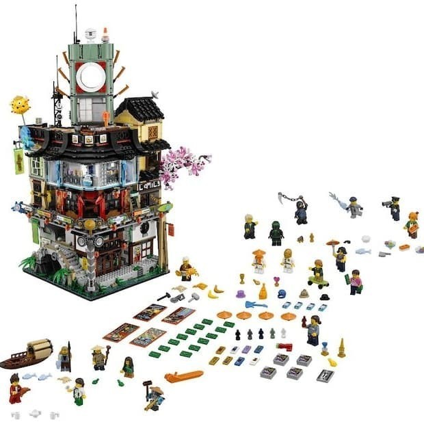 ใหม่ LEGO THE NINJAGO MOVIE 70620 NINJAGO CITY READYY