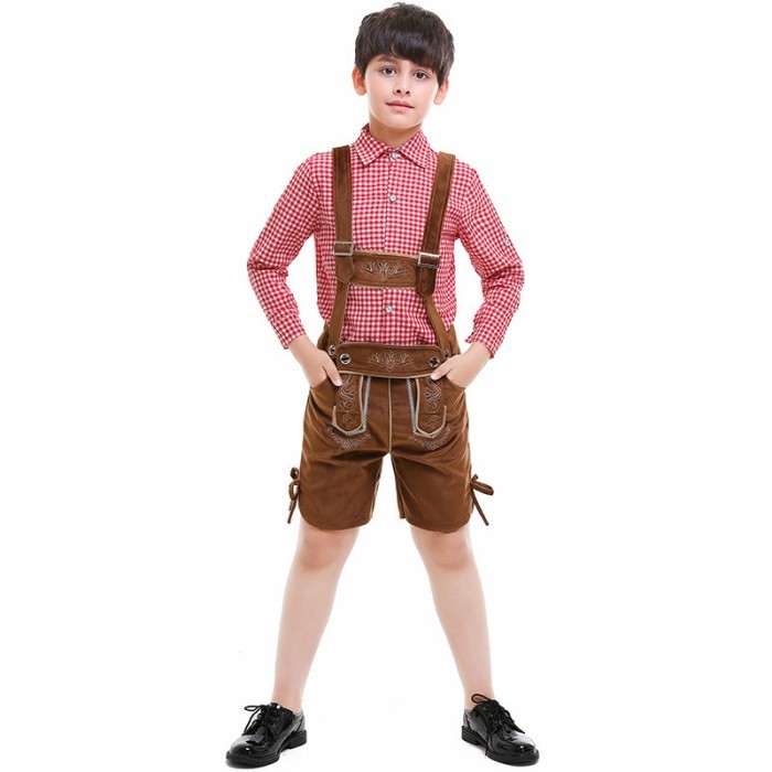 GERMANY TRADITIONAL COSTUME BOY OCTOBERFEST BAVARIANT GERMAN COSTUME READYY
