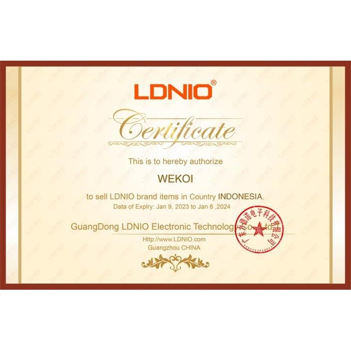 พร้อม JT LDNIO Z7 Travel Plug อะแดปเตอร์สากล AU/EU/UK/US 2500Watt พลังสูงสุด