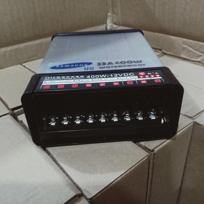 Ready JT samsung กันน้ํา 33a 12v 400w อะแดปเตอร์ชาร์จไฟหลอดไฟ led