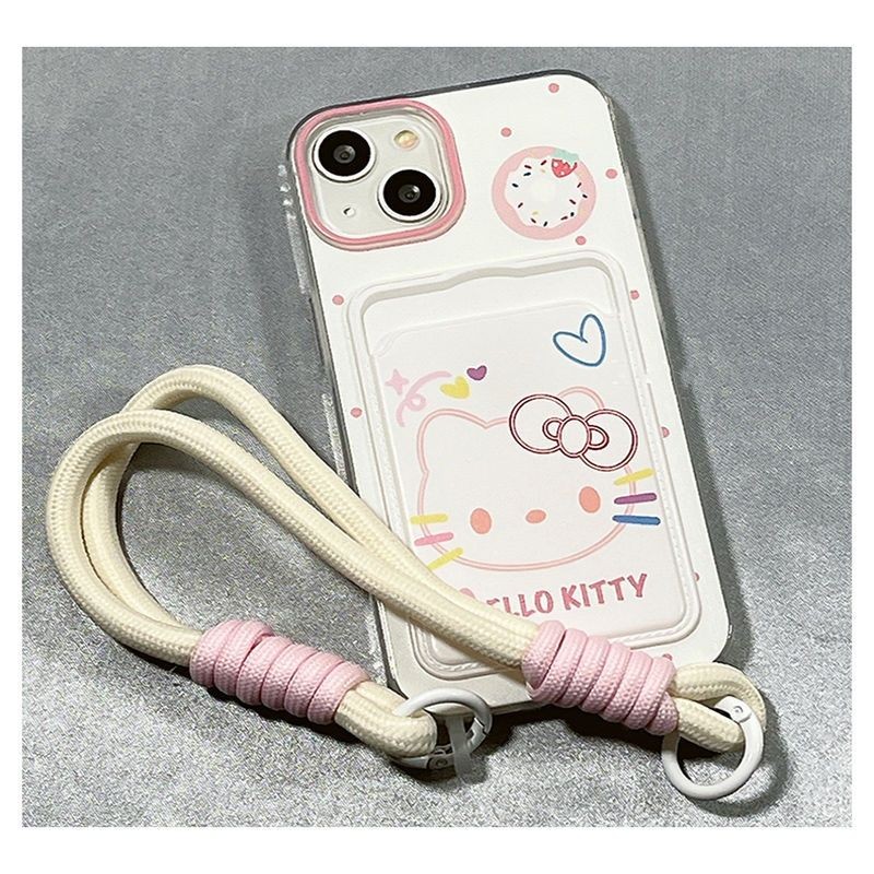 น่ารักป้องกันสีเหลืองภาพประกอบ Halo Kitty กรณี Hp Xiaomi 14T Pro Poco C71 X7 Pro 5Gc65 X6 Pro 5G 11 