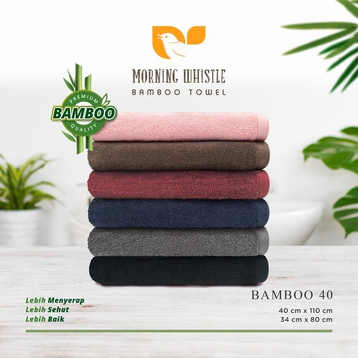 Terry Palmer Bamboo Morning Whistle Bamboo Towel/ ผ้าเช็ดตัว/ ผ้าเช็ดตัวเดินทาง 40 X 110 cm