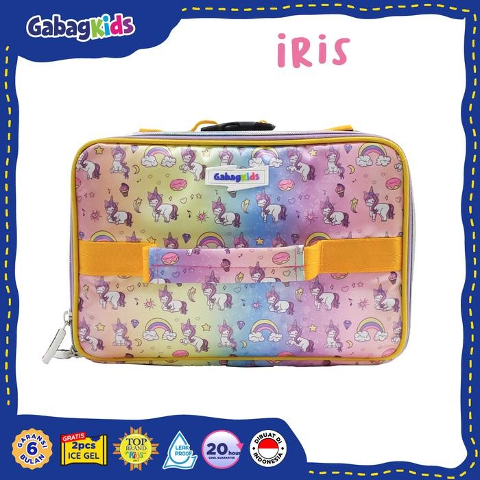ต้นฉบับ Gabag Kids Lunch Bag Iris