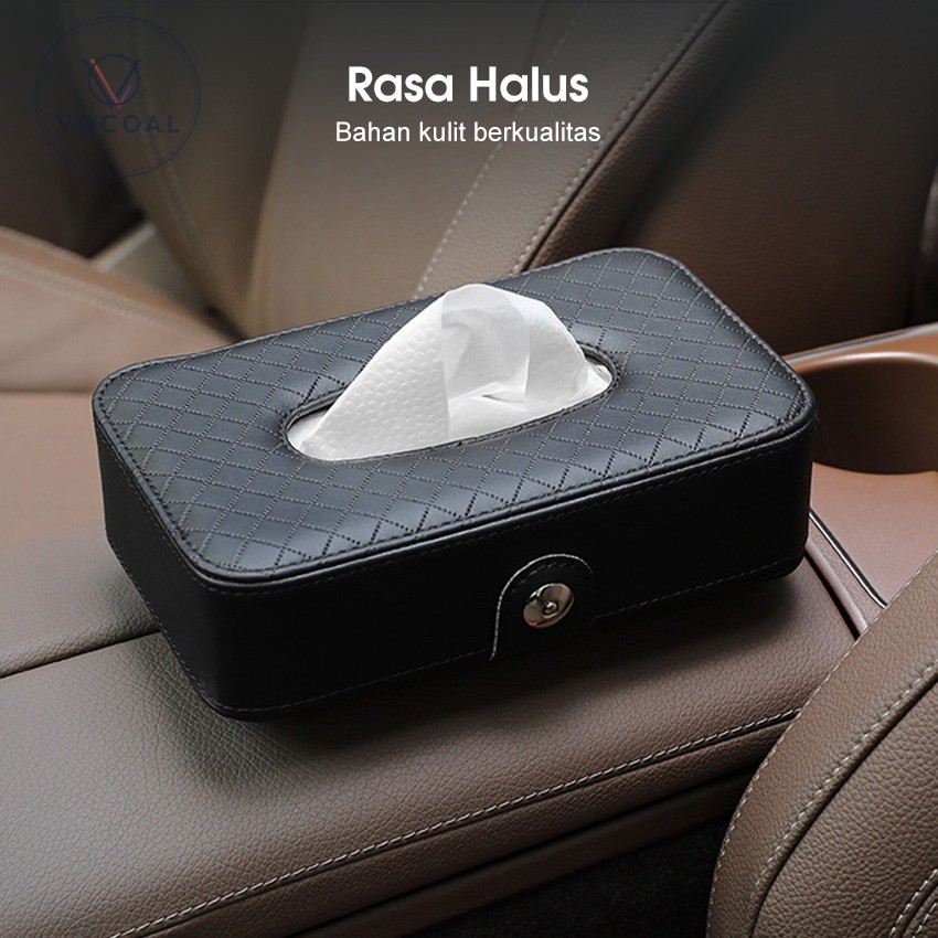 รถ TISSUE HOLDER / แขวน TISSUE BOX AESTHETIC Car TISSUE CONTAINER CAR VISOR BOX ORGANIZER