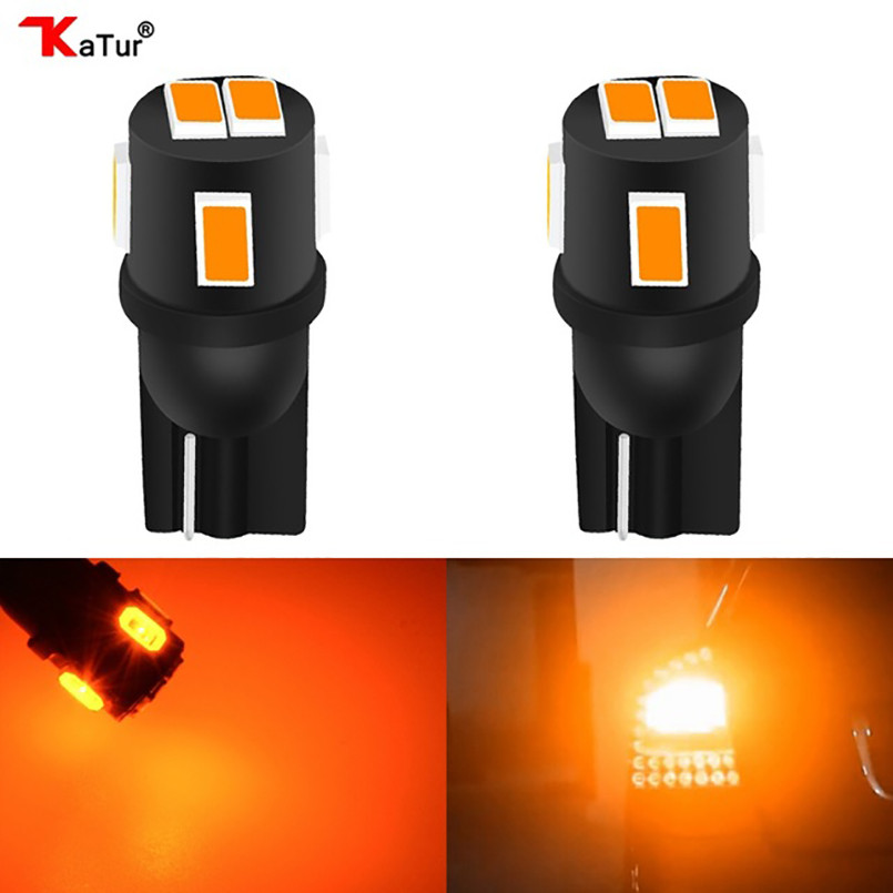 Katur T10 W5W หลอดไฟ LED 194 168 5630Smd Trunk จํานวนแผ่นหลอดไฟอัตโนมัติรถ LED โดมแผนที่ T10 ไฟ LED 