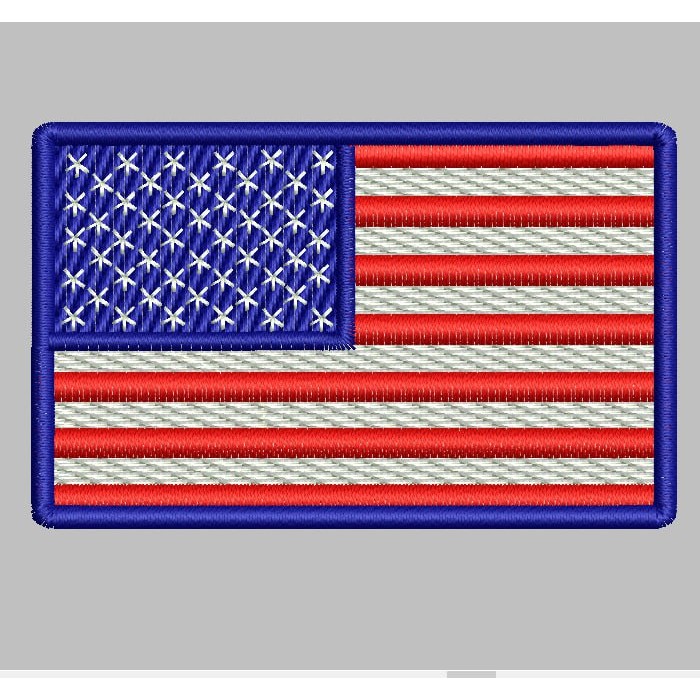 BCP-584 AMERICAN EMBROIDERED PATCH USA FLAG FLAG LOGO ACCESSORIES ACCESSORIES