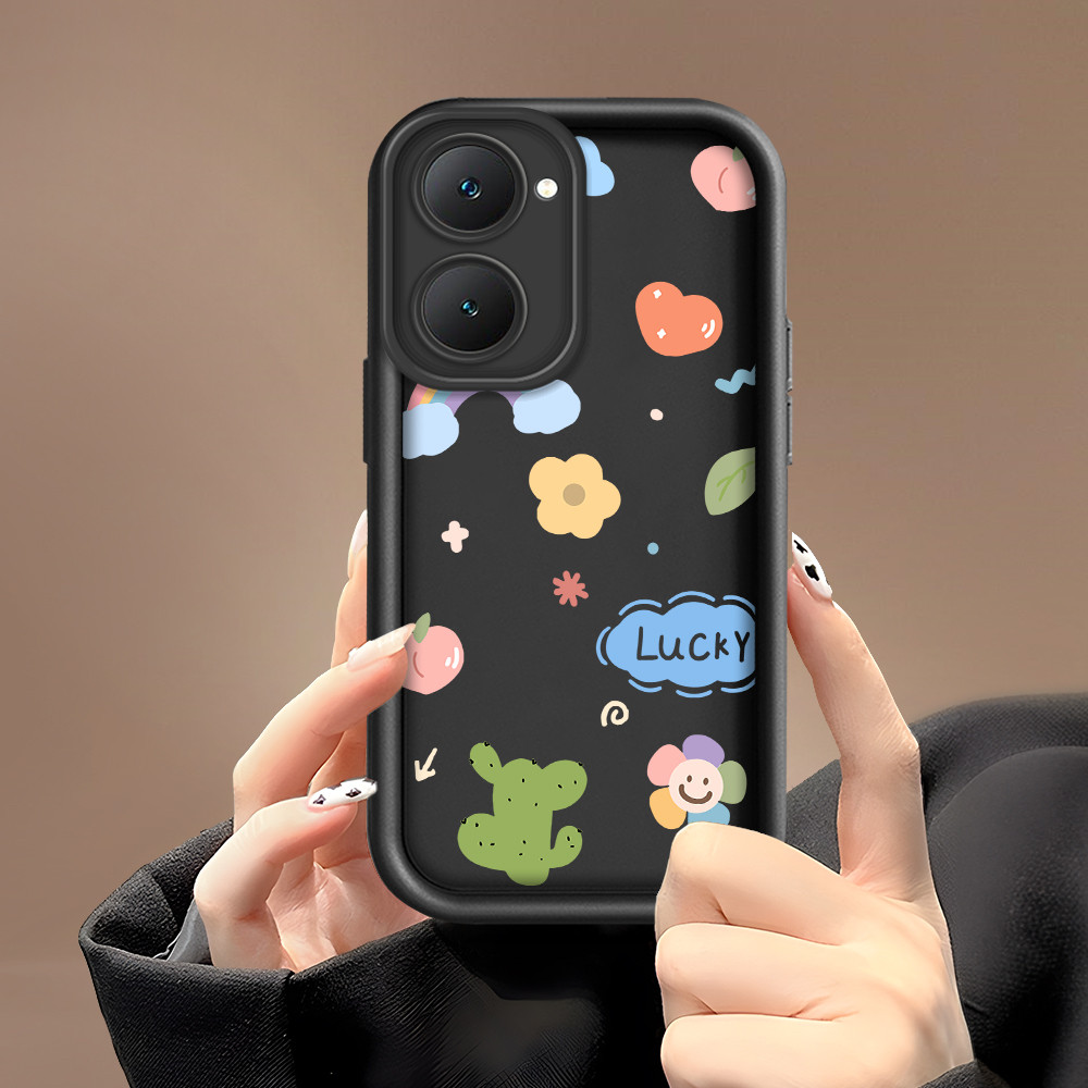 ปลอก Hp Untuk VIVO Y03 Y18 Y18E เคสโทรศัพท์ Soft Cassing Softcase Kesing DLJ-S1772-0