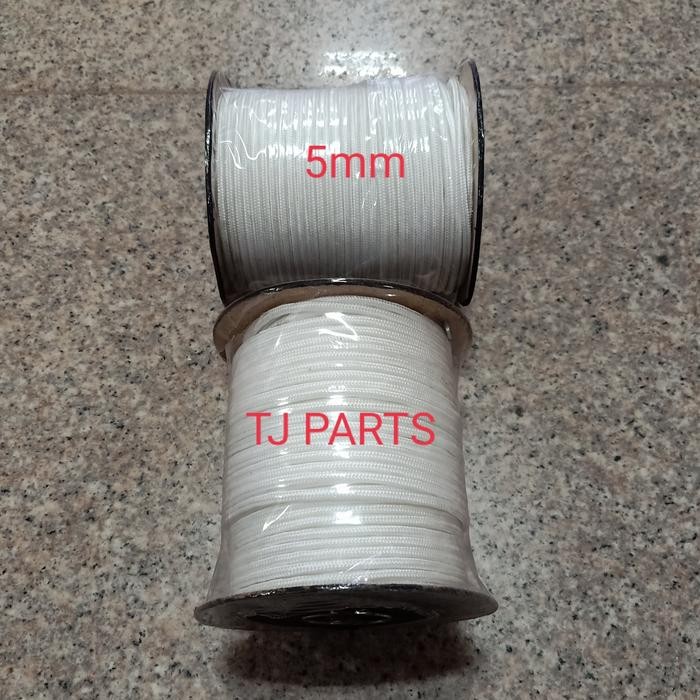 STARTER ROPE/CORD ROPE 3MM, 4MM, 5MM, 6MM สีขาว