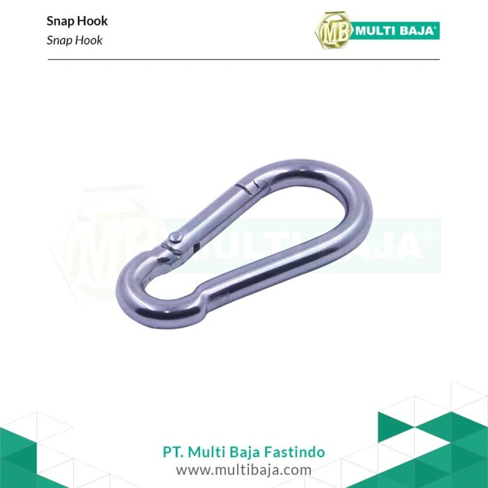 HOT ตะขอสแนปสแตนเลส 316 M8