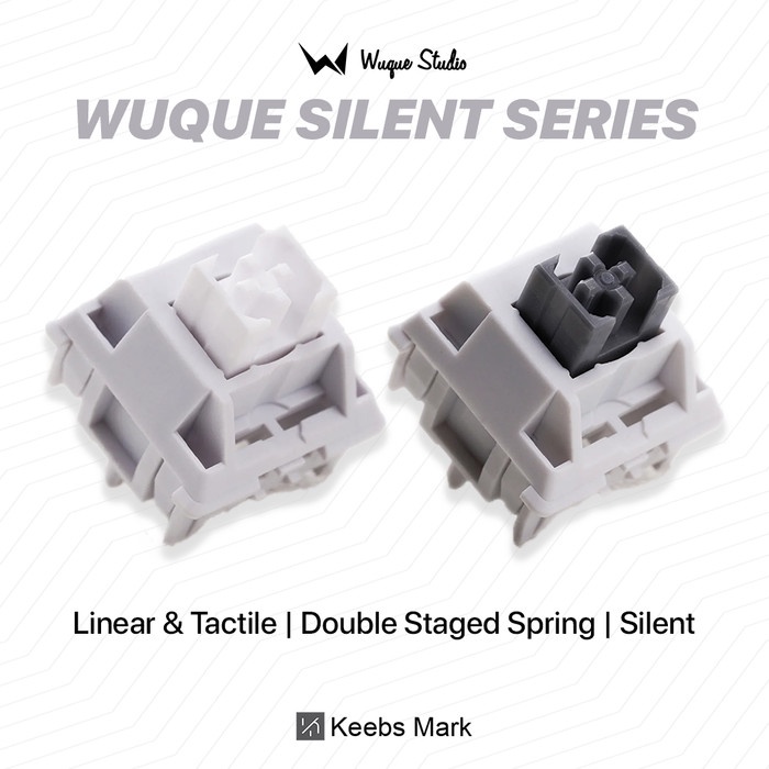 [ดี] Wuque Studio WS Switch Silent Tactical / Linear Mechanical Keyboard