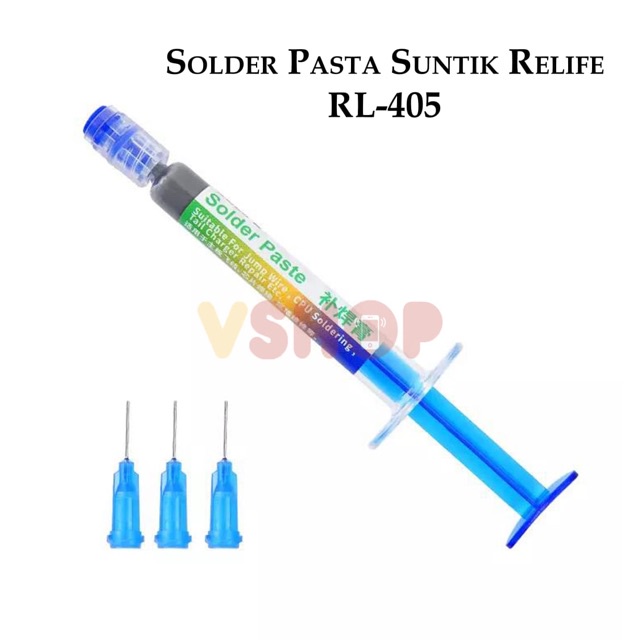 TerFullyDong- TIN SOLDER PASTE INJECTION RELIFE RL-405 SOLDERING PASTE INJECTION