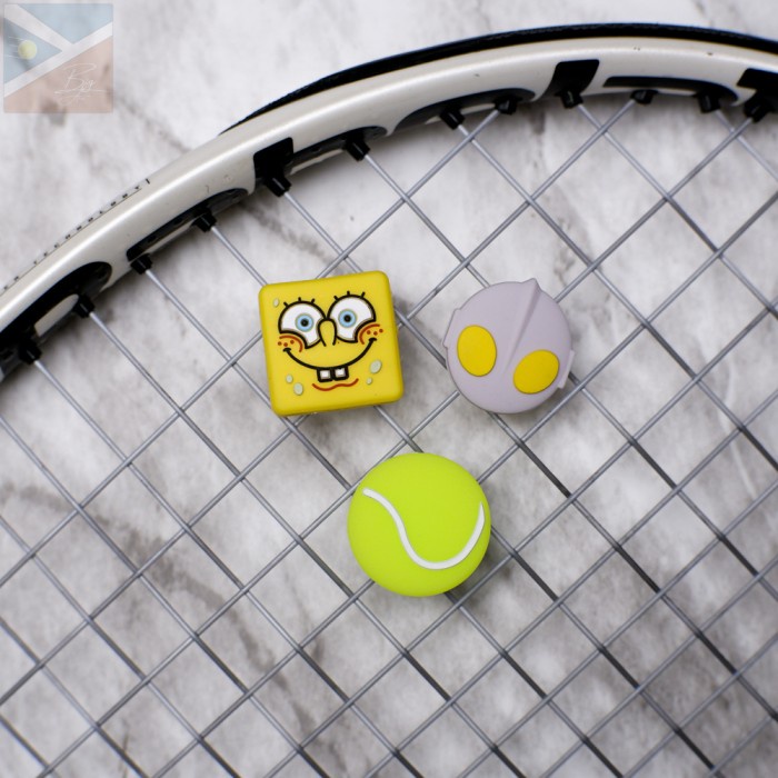 BATS - Tennis Dampener Ultraman, Spongebob Squarepants & Tennis Ball
