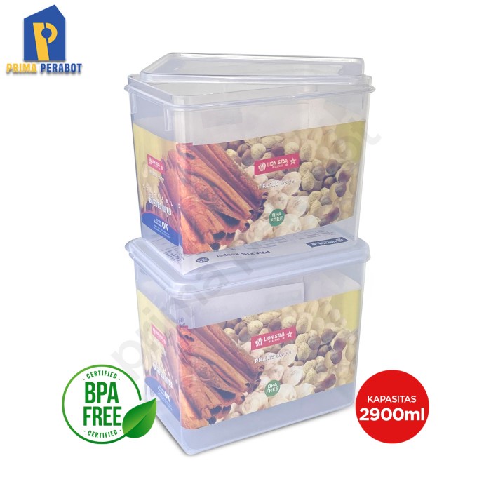 มี - Multipack 2900 ML Food Keeper 209 Lion Star KP-22 กล่องพลาสติก