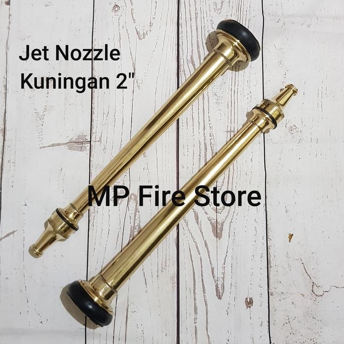 JTTOP" JET FIRE NOZZLE NUZZLE BRASS FIRE EXTENSIONUISHER 2 นิ้ว