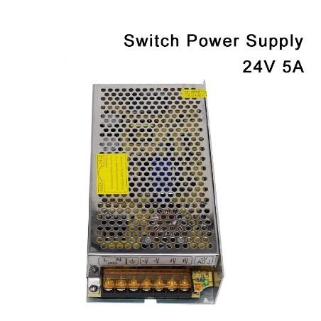 พาวเวอร์ซัพพลาย PSU Switching Adapter LED Net 24V 5A 24V 5 A