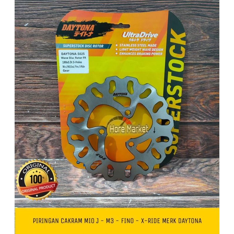 จานเบรค Daytona Fazzio Mio J M3 Soul Gt Freego Fino Xride Mio SZ