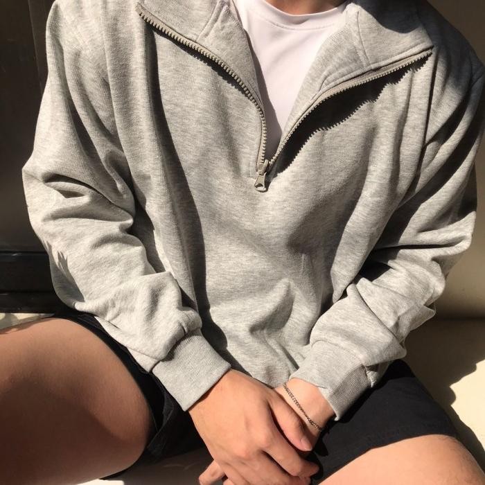 เสื้อกันหนาว Luca Oversize - Quarter Zip