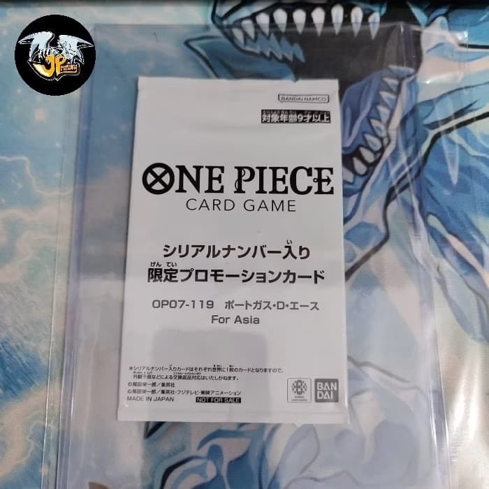 ORIGINAL ONE PIECE CARD GAME PORTGAS D. ACE OP07-119 FLAGSHIP SEALED ต้นฉบับ