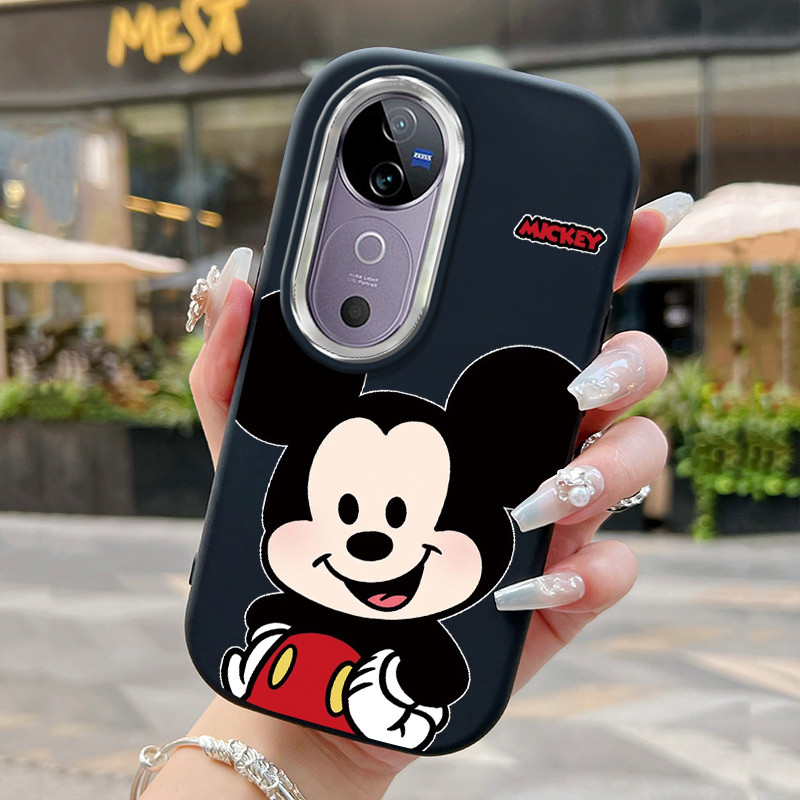 HpปลอกสําหรับVIVO V40 5G V40 Pro 5G V30 5G V30 Pro 5G V30E 5G T3 Ultra 5Gกรณีใหม่น่ารักMickeyปลอกเต็