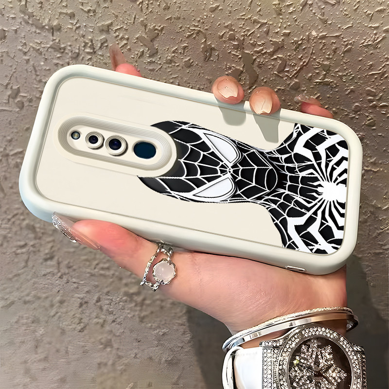 HP OPPO F11 A9 2019 A9x F9 F9 Pro F11 Pro F7 F5 Youth A7x Realme 2 Pro U1 Case Softcase Spider Man C