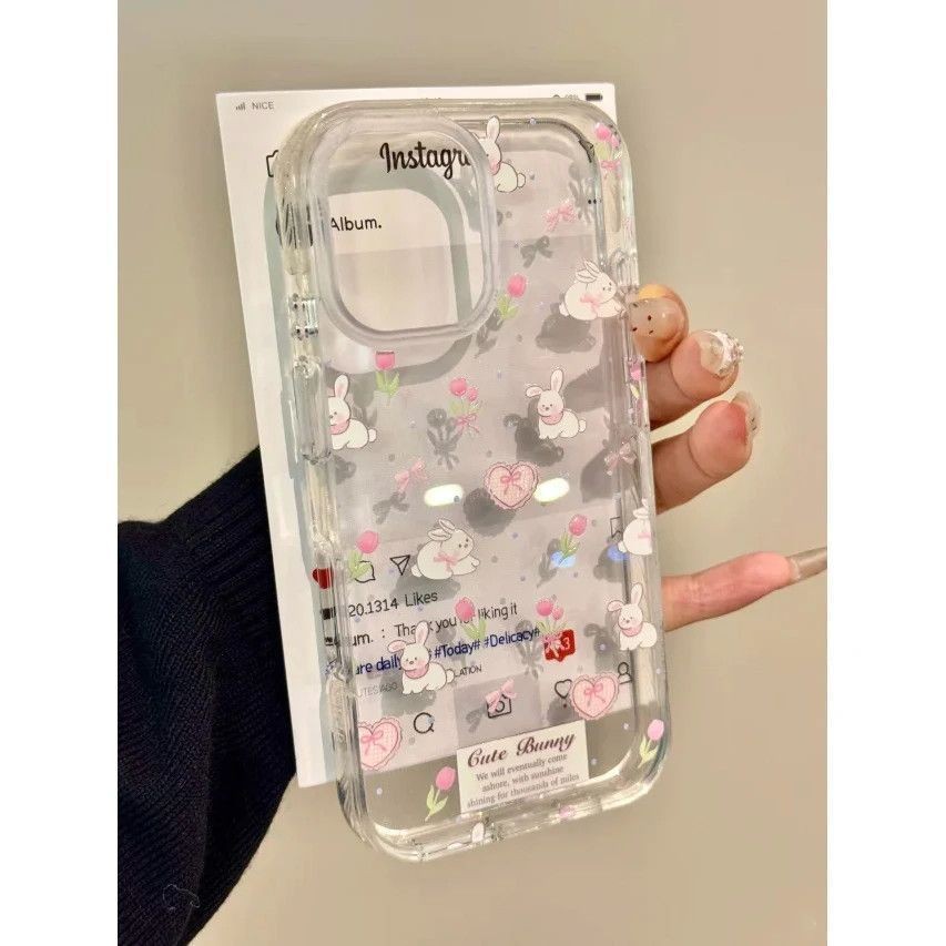 Anti Shock ล่าสุดกระต่ายสวยปลอก Hp Oppo A6x Reno 15 5G A6x Reno 15 5G A6 Pro o A5 Pro A3X Reno 13F A