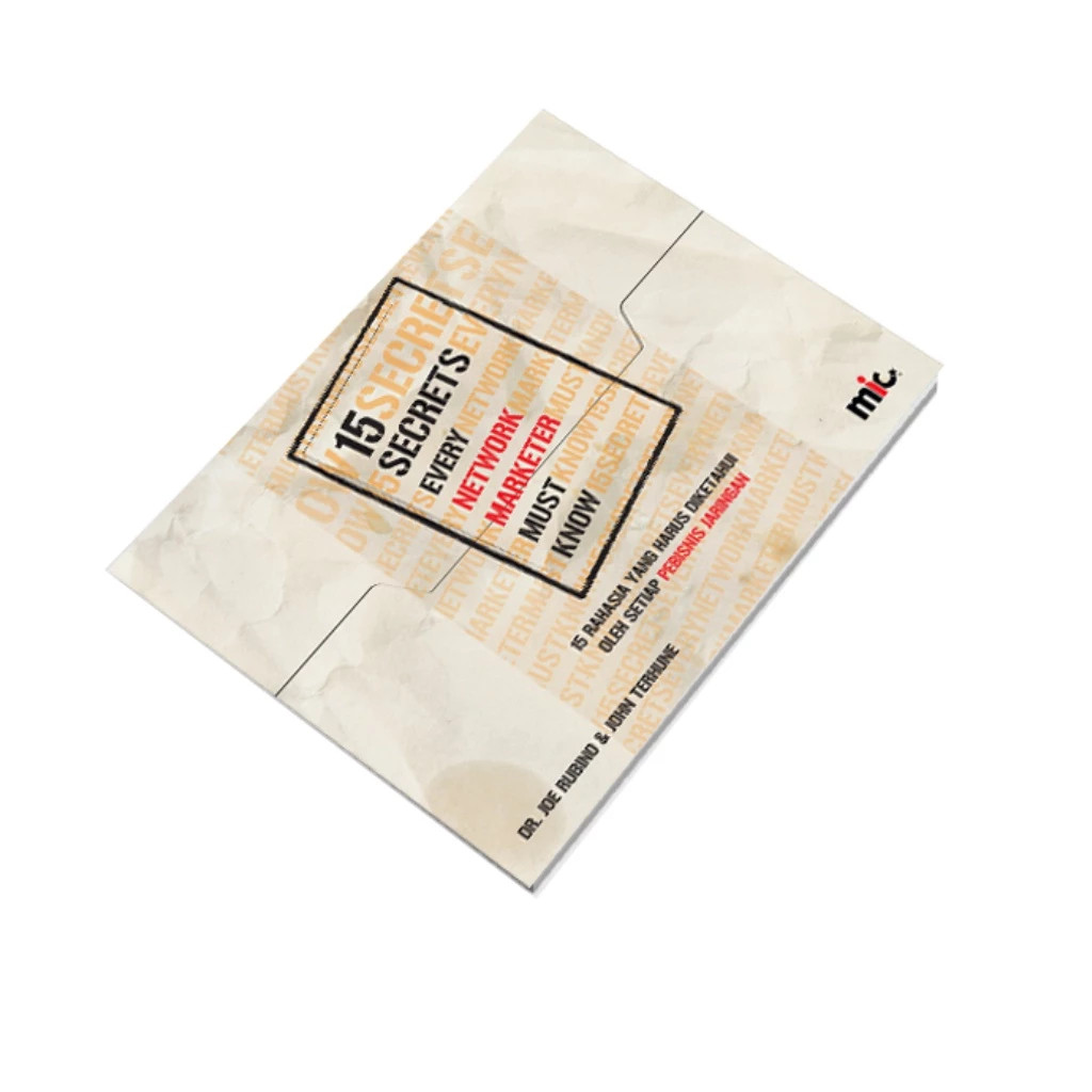 หนังสือ 15 ความลับทุกตลาดเครือข่ายต้องรู้ - ดร. Joe Rubino & John Terhune (อินโดนีเซีย)