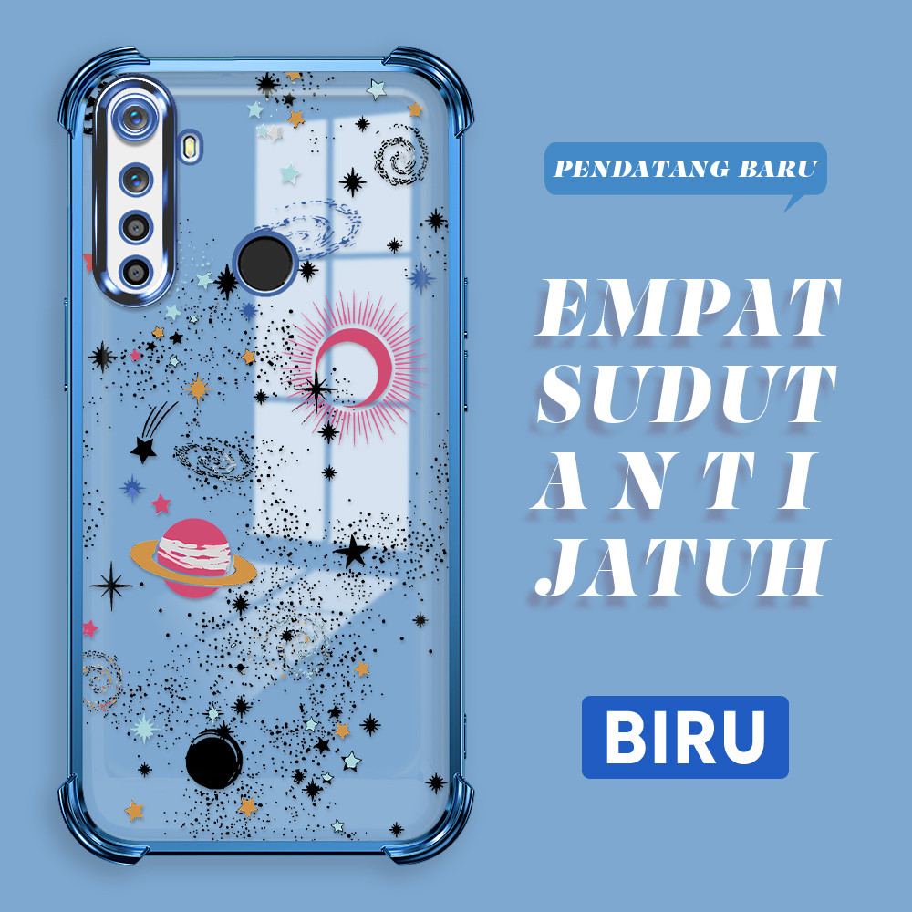 ปลอก Hp Untuk Realme 5 5i 5S 6i โหมด Cassing Kesing เคสโทรศัพท์ Softcase Cool 0034 SJ