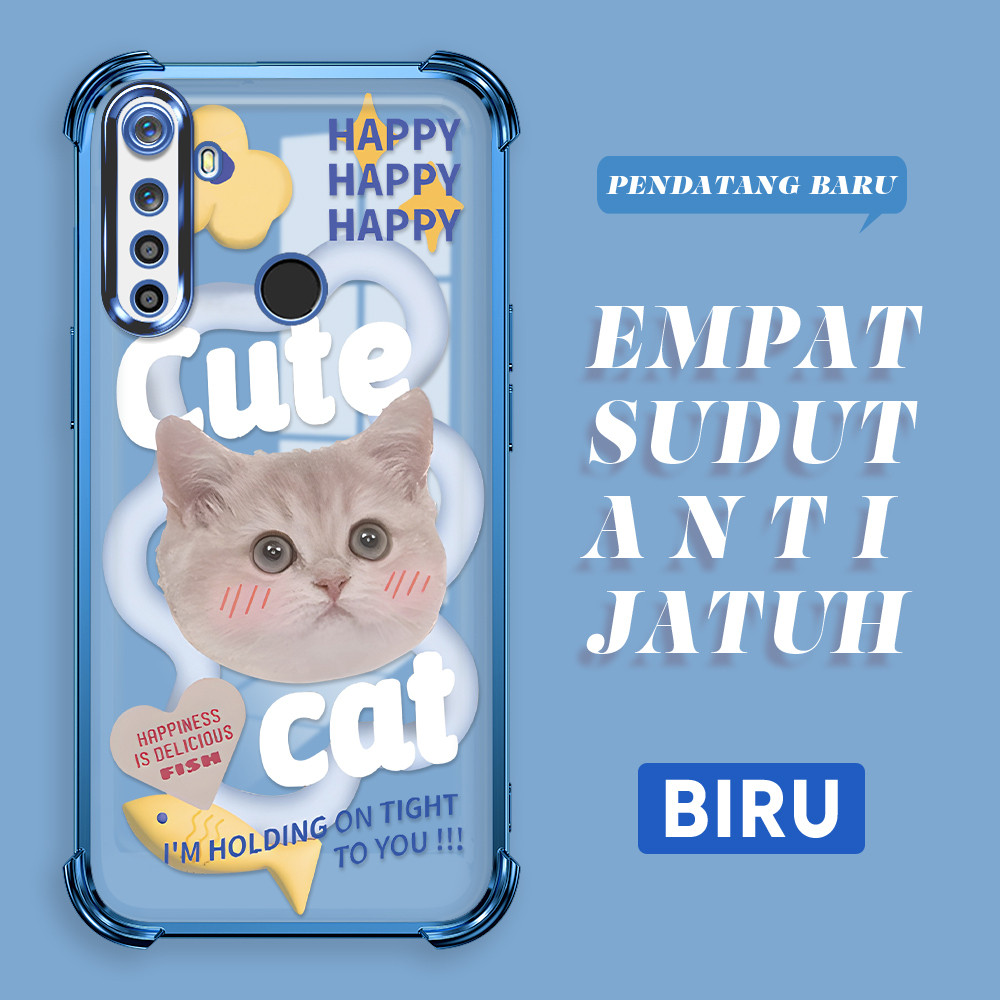 Realme 5 5i 5S 6i สําหรับแฟชั่น Cassing Kesing เคสโทรศัพท์ Softcase Cool Hp 0035 SJ