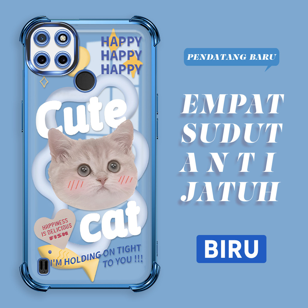 Realme C21Y C25Y สําหรับแฟชั่น Cassing Kesing เคสโทรศัพท์ Softcase Cool Hp 0035 SJ