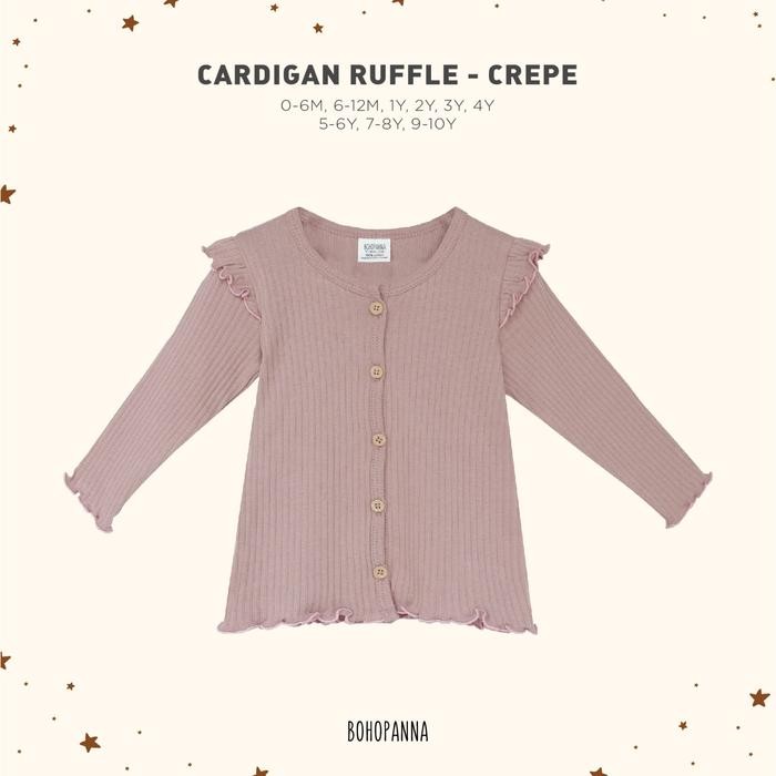 BOHOPNA - RUFFLE CARDIGAN - คาร์ดิแกนเด็ก