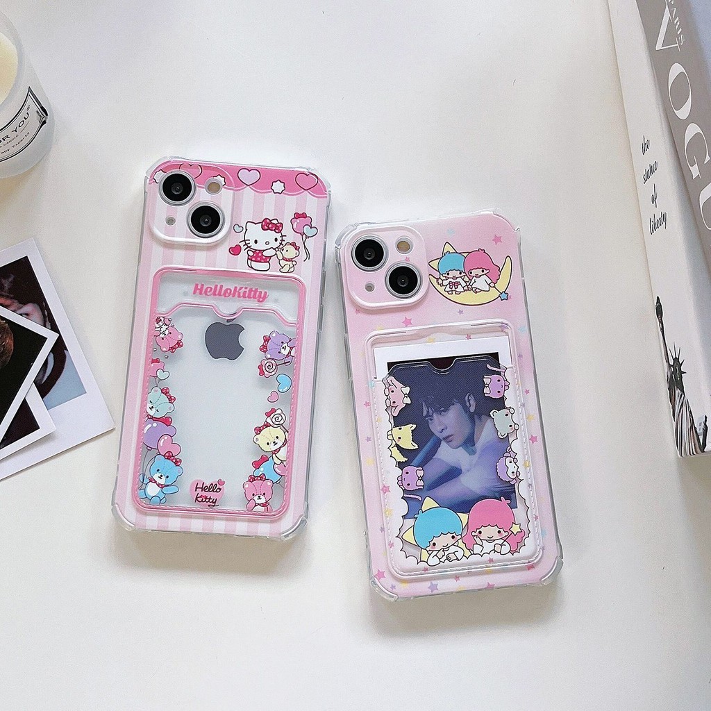 การ์ตูนสีสันสดใส Creative Card Holder Casing Samsung A37 A57 5G A17 5G A07 A06 A56 A36 A26 5G A23 A3