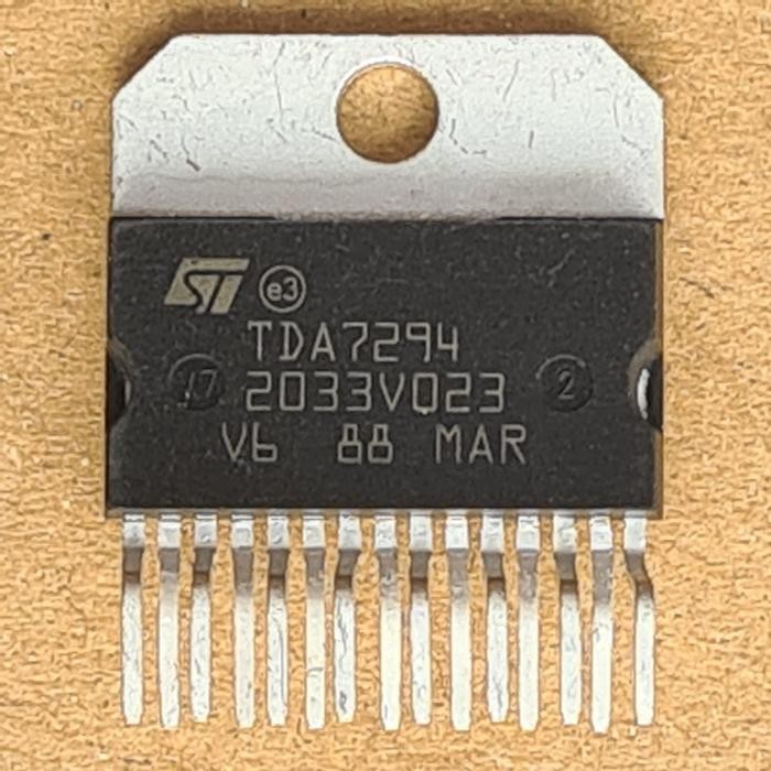IC TDA7294 100W HiFi Class-AB เสียงรบกวนต่ําเป็นพิเศษ/THD เครื่องขยายเสียงกําลังสูง