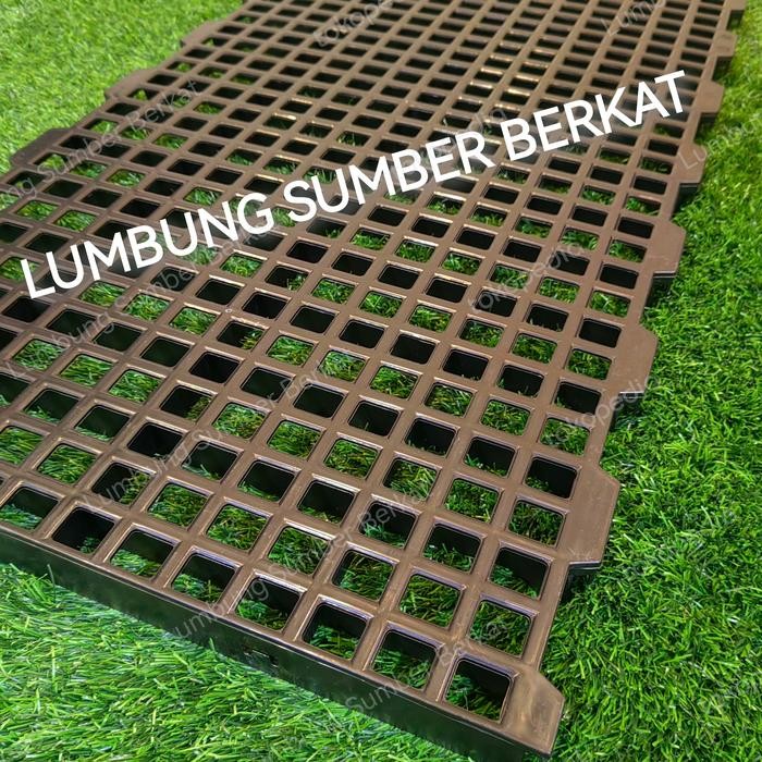 ฐานพลาสติก PALLET สีดํา 100 X 50 X 4 ซม.