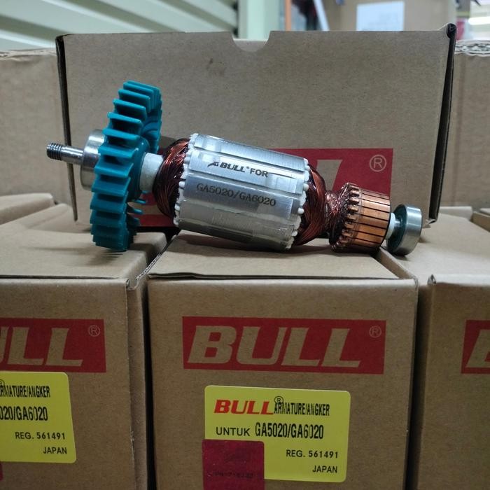 พิเศษ Bull Ga6020 / Ga5020 เครื่องเจียร Armature Makita 5" / 6" Ga 5020 Ga 6020