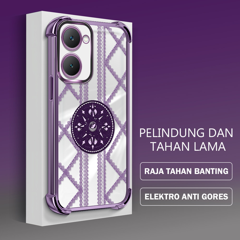 ปลอก Hp Untuk VIVO Y03 Y03T Y18 Y18E Y28S 5G โหมด Cassing Kesing เคสโทรศัพท์ Softcase Cool 031 SJ