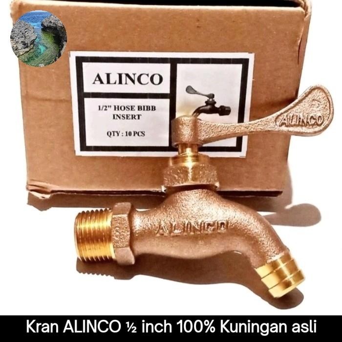 PREMIUM Alinco 1/2 นิ้ว ก๊อกน้ําทองเหลือง ก๊อกติ่มซํา Alinco ดั้งเดิม 100%
