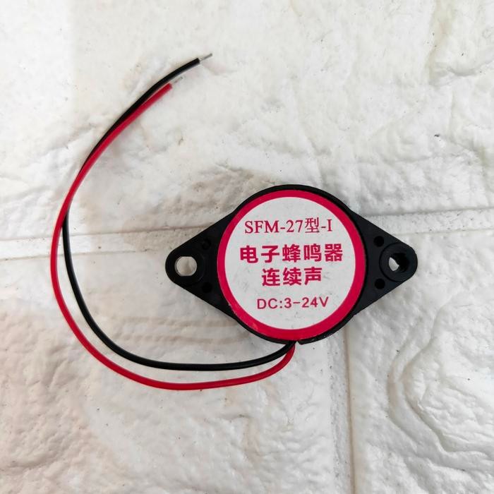 Active Buzzer 3-24V Dc Active Buzzer Siren Module Alarm Horn Speaker