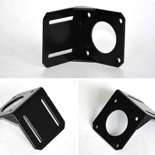 Nema23 วงเล็บรถจักรยานยนต์ Nema 23 รถจักรยานยนต์ Stepper Holder Bracket Cnc