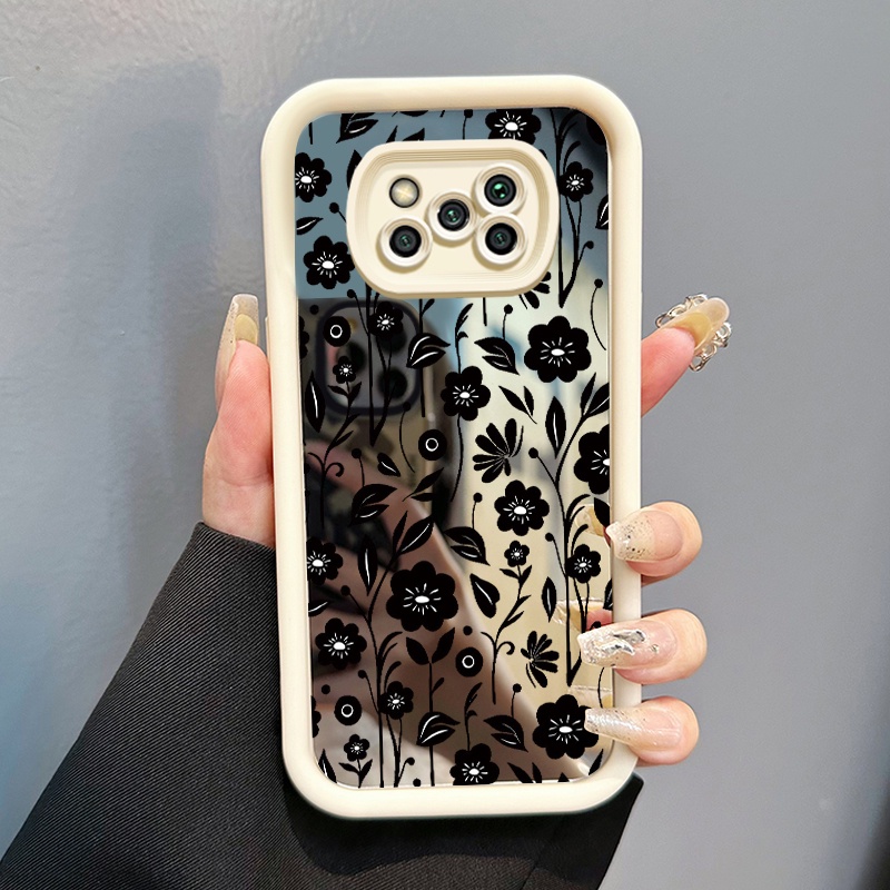 HP เคสโทรศัพท์สําหรับ Xiaomi Poco X3 X3 Pro X3 NFC 13T Pro กรณีโทรศัพท์กระจก Softcase ซิลิโคนกรณี Gr