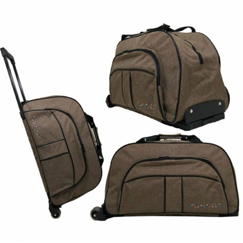 BESTPROMO กระเป๋าเดินทาง TROLY SUITcase CABIN POLO GEAR WHEELS ต้นฉบับนําเข้า Tree89Shop