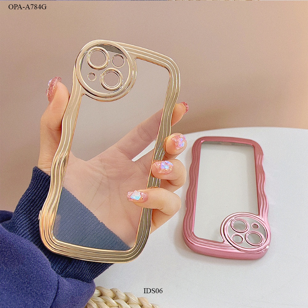 ปลอก Hp Untuk OPPO A78 A74 A57 A77S A94 A54 A33 A53 A31 A17 A17K A16 A16S A15 A15S 2020 2021 2022 4G