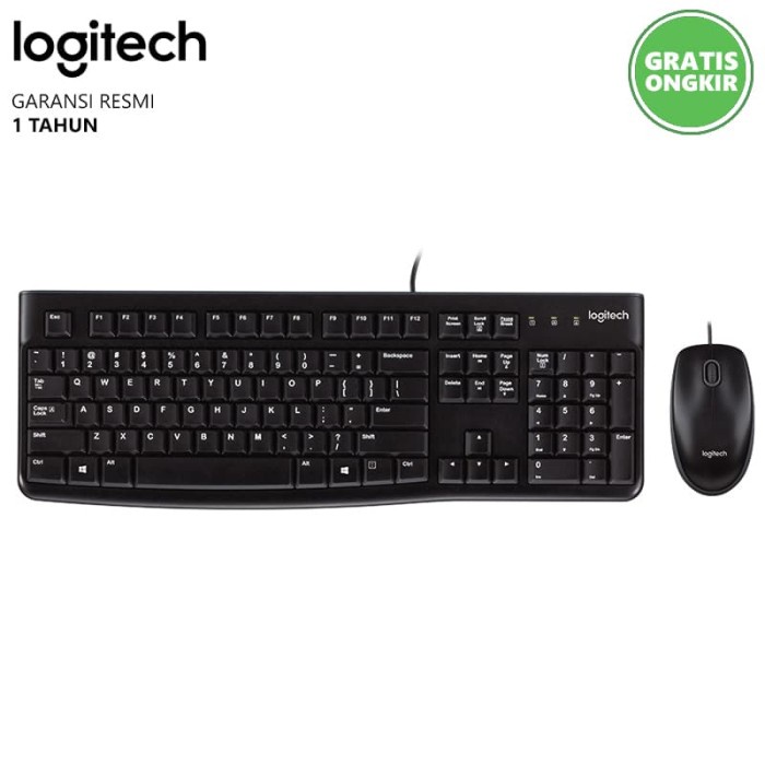 Logitech MK120 คีย์บอร์ด+เมาส์