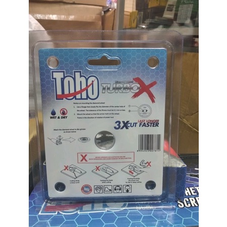 MATA TOHO TURBO X ล้อตัดเพชร TOHO TURBO X
