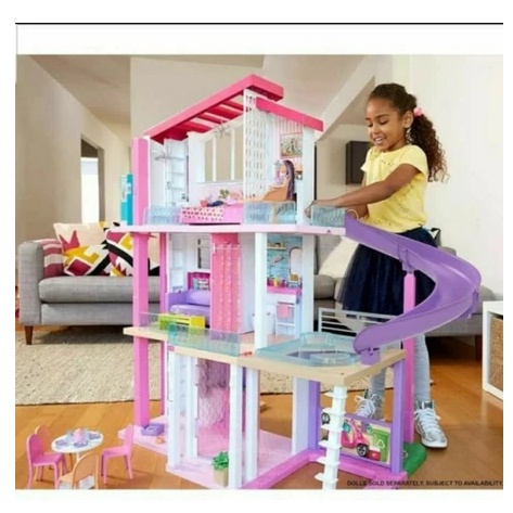 BARBIE DREAM HOUSE 3 FLOOR ORIGINAL / BARBIE HOUSE TOY 3 พื้น READYY