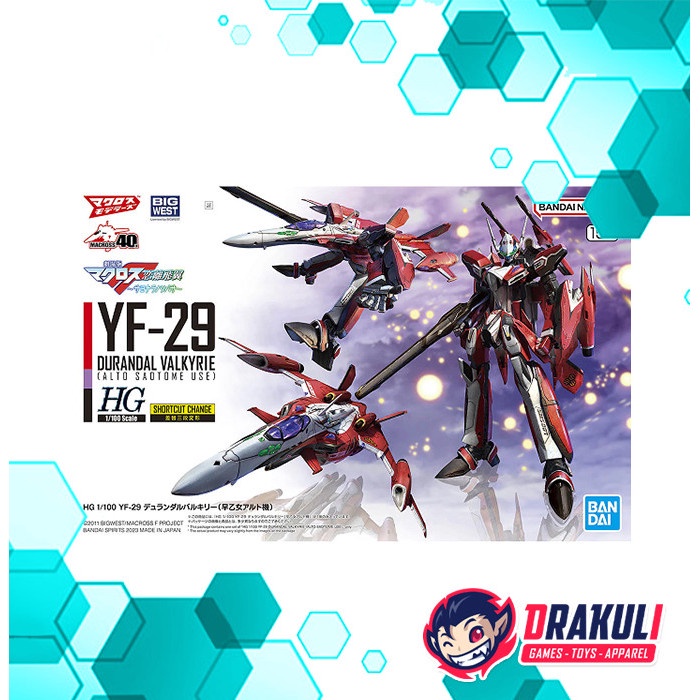 BANDAI PLAMO HG YF-29 DURANAL VALKYRIE (การใช้งาน ALTO SAOTOME) READYY