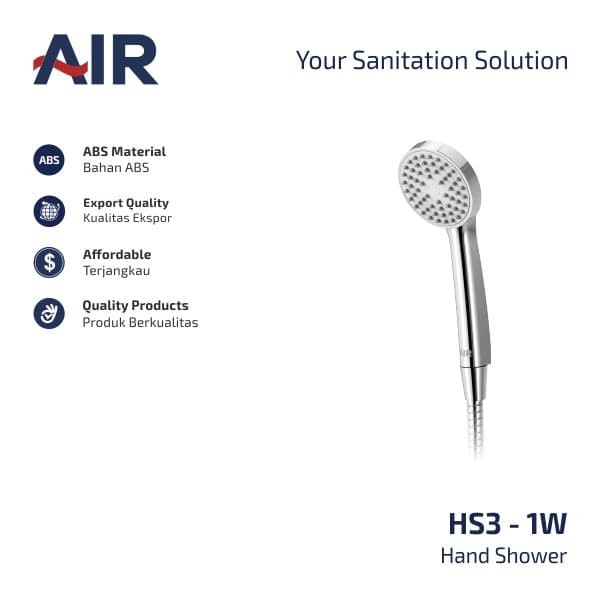 AIR Shower / Hand Shower HS3 - 1 W