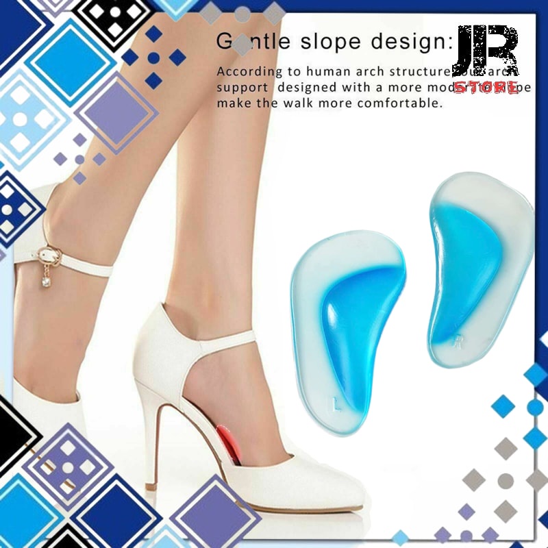 Orthopedic Plantar Fasciitis Support Shoe Insole Ld10 Blue