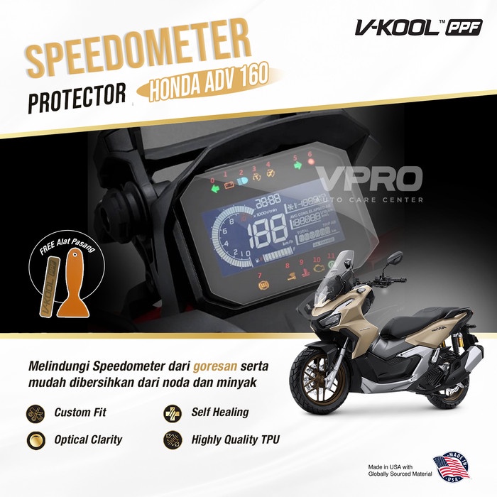 Vkool Ppf มอเตอร์วัดความเร็ว Honda Adv 160 Tbk