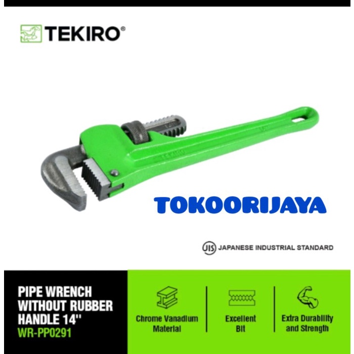 14" INCH TEKIRO PIPE WRENCH / PIPE WRENCH