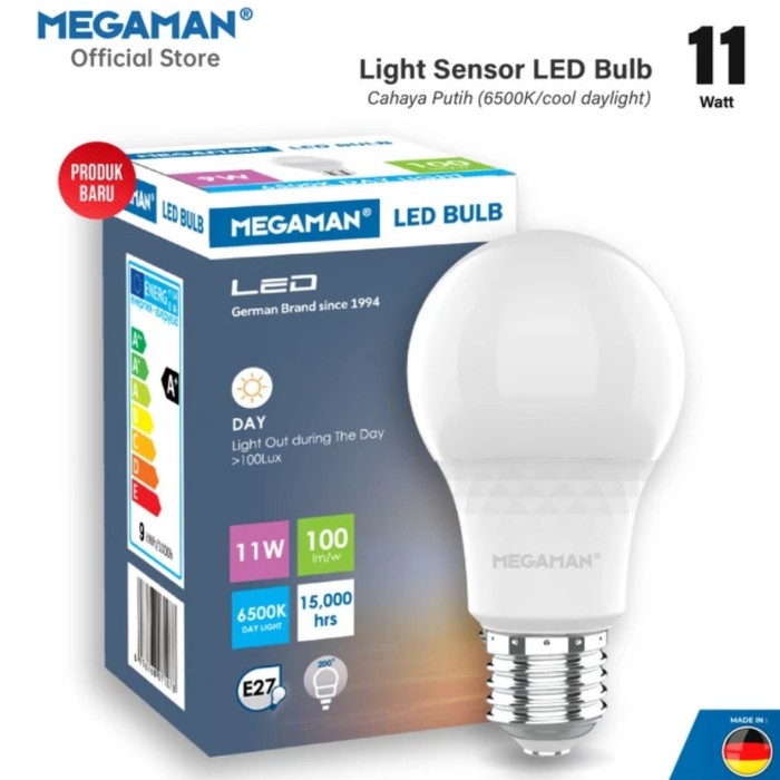 CAHAYA 12watt 9watt Light Sensor BulbDaylightBulb LED Sun SensorPhotocell